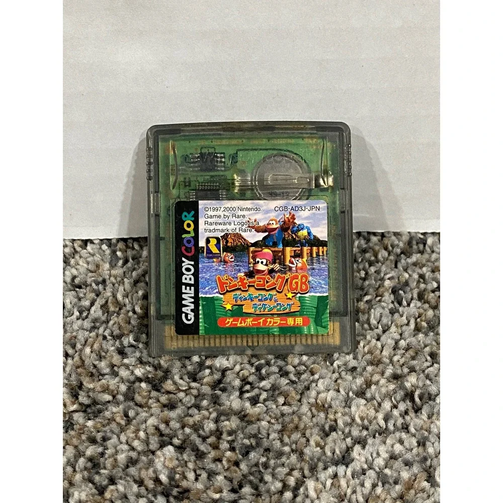 Nintendo Donkey Kong GB Dinky & Dixie Game Boy Color Japan Import CGB-AD3J-JPN